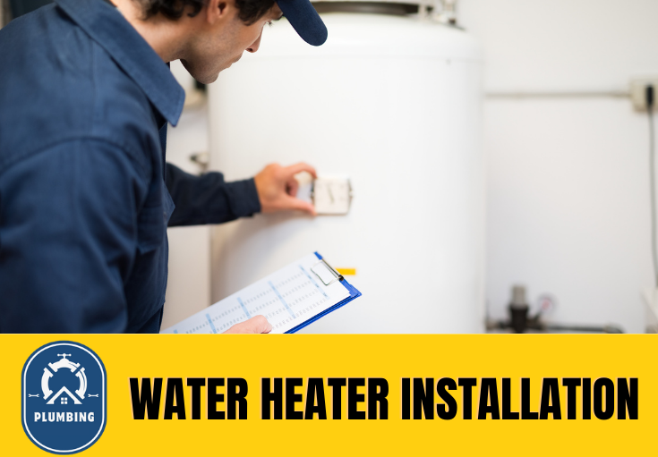 water heater installation Hoo